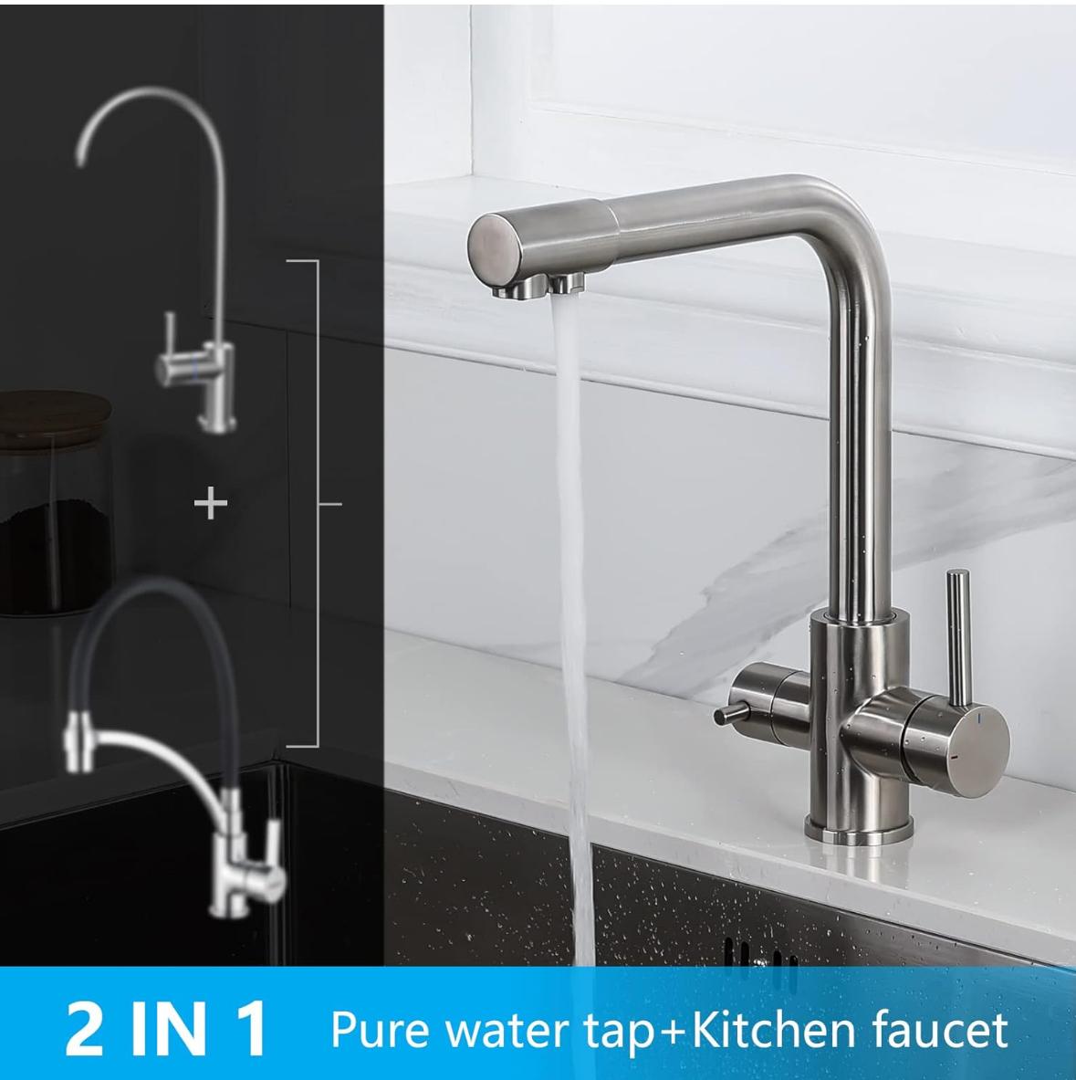 3 Way Water Filter Kitchen Tap
