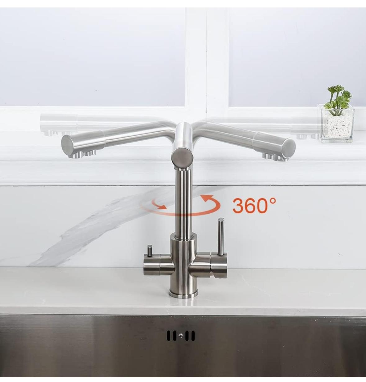 3 Way Water Filter Kitchen Tap