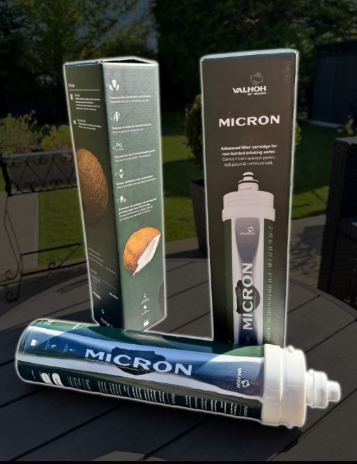 Micron™ Water Filter with Active COCONUT Charcoal  AQUA03110150150 – for HORECA aplication