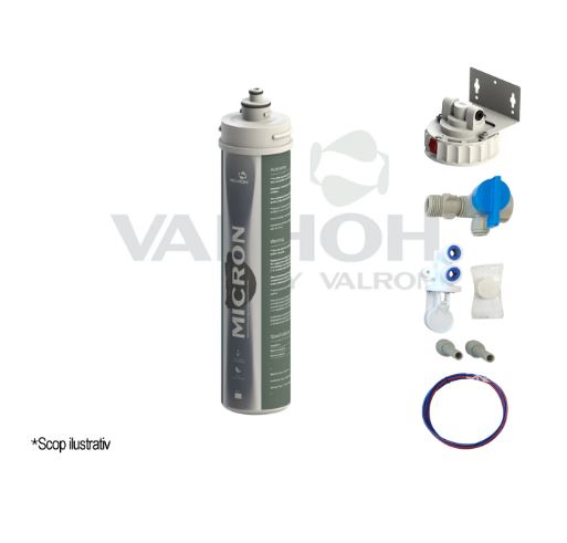 HoReCa Micron™ Water Filter  for simple connection under-sink in line with cold water supply or HORECA application with Active COCONUT Charcoal  AQUA03110150150