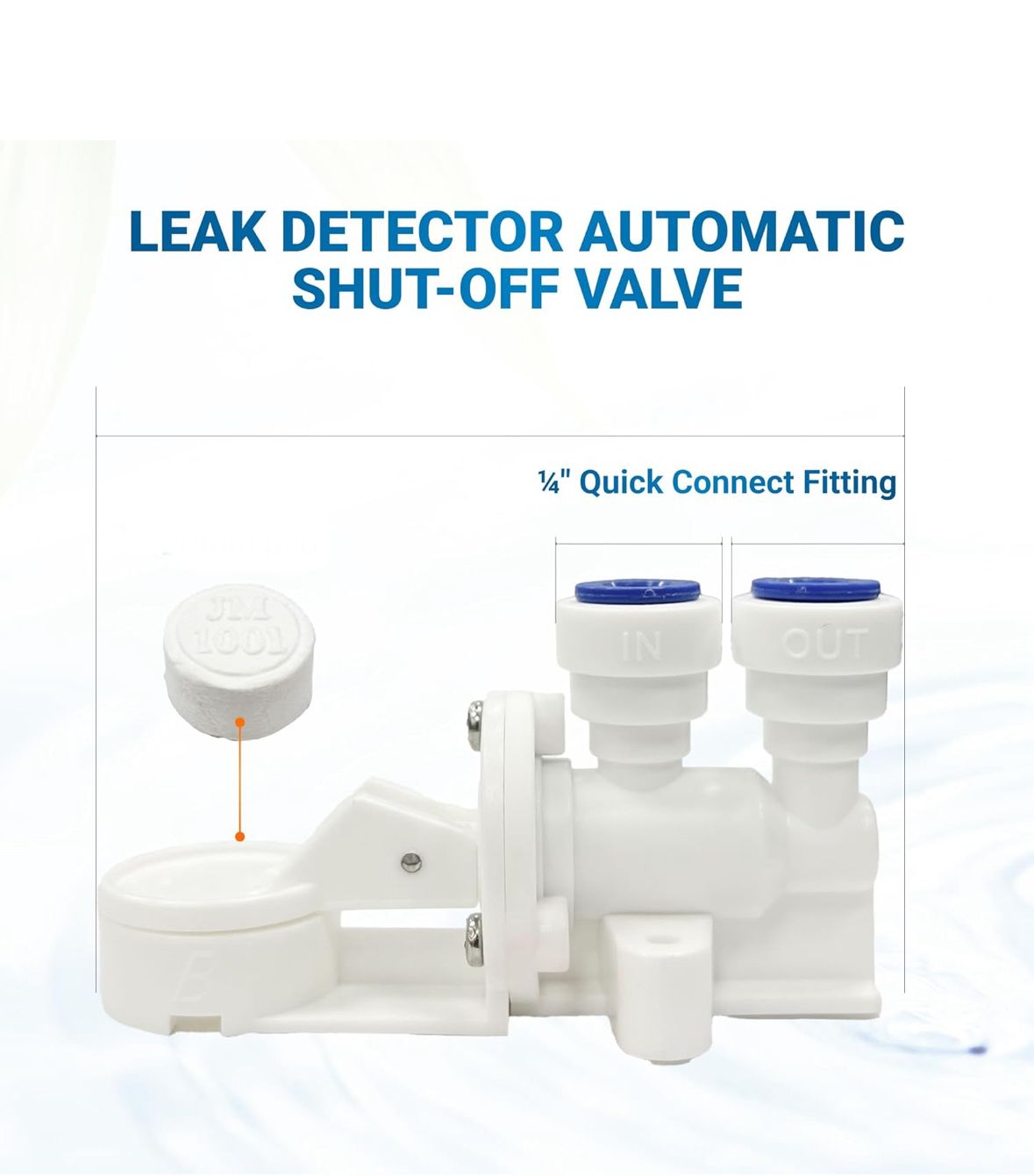 HoReCa Micron™ Water Filter  for simple connection under-sink in line with cold water supply or HORECA application with Active COCONUT Charcoal  AQUA03110150150