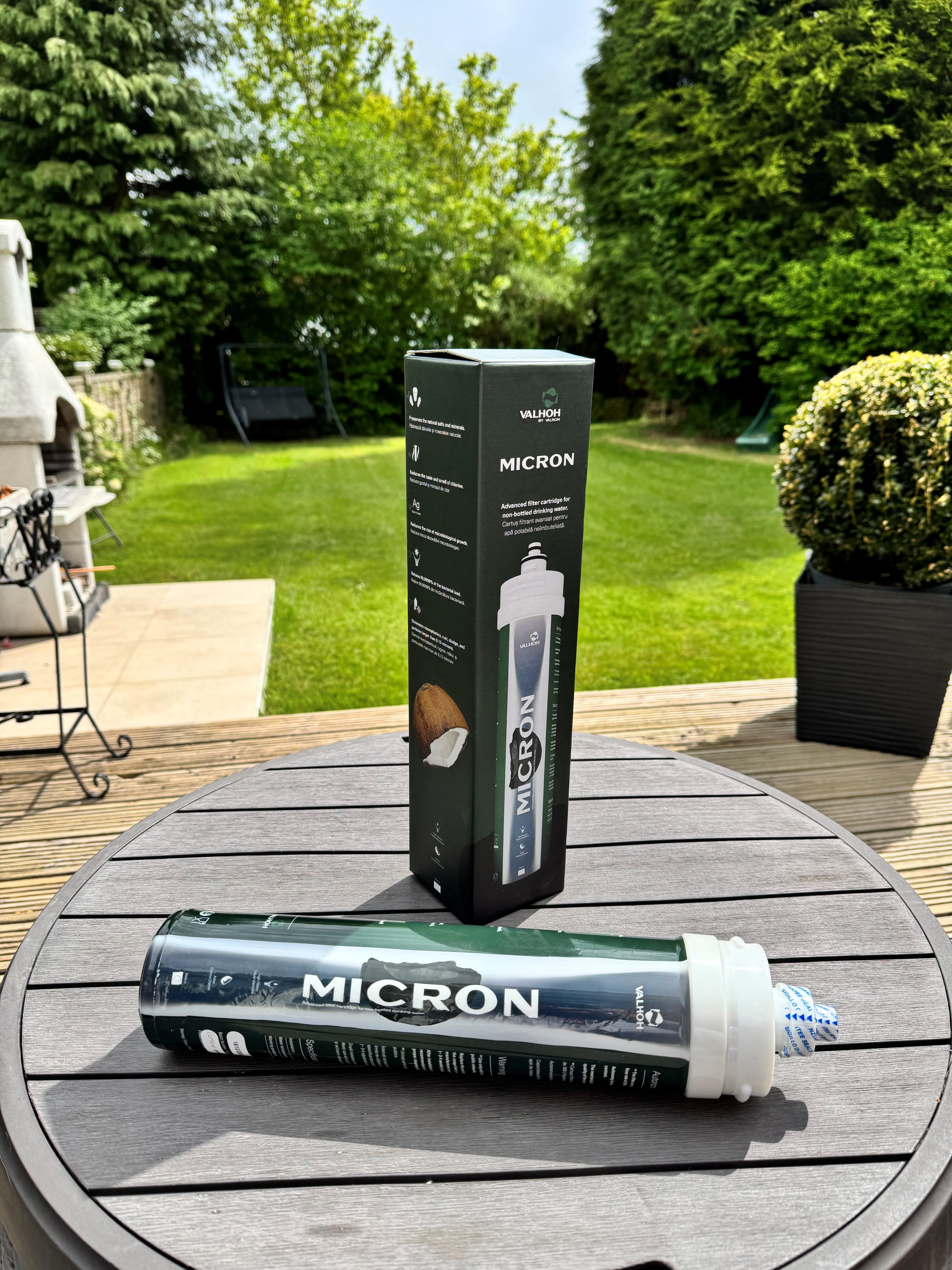 Micron™ Water Filter with Active COCONUT Charcoal  AQUA03110150150 – for HORECA aplication